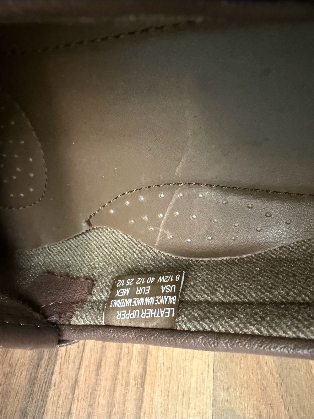 Vintage Leather Brown Woven Moccasin Loafers with Bow Accent, 8.5, Like New - Picture 5 of 8